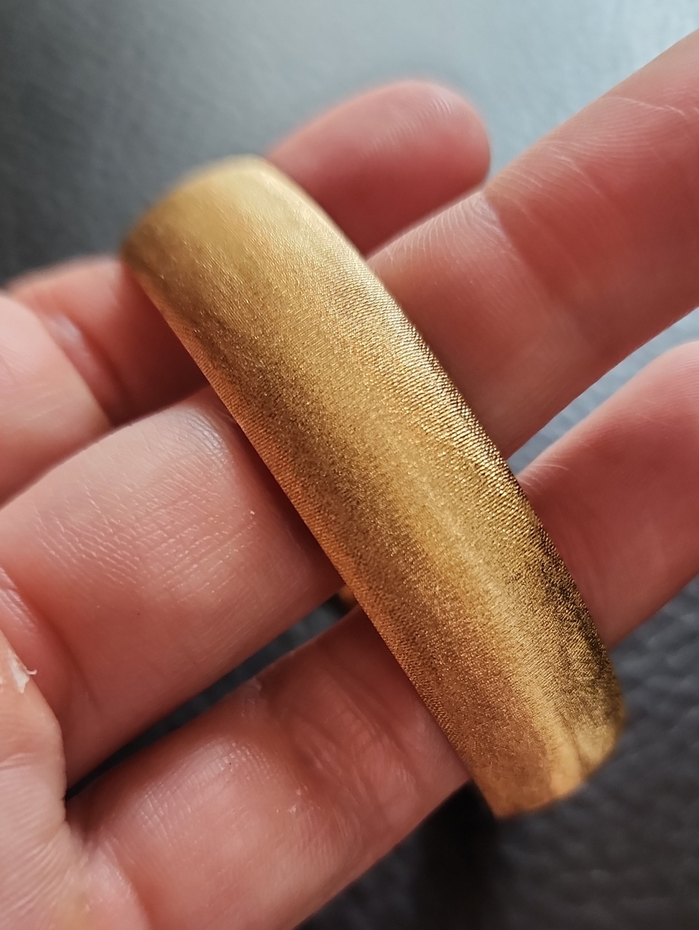 VTG Monet Gold Metallic Bangle Bracelet